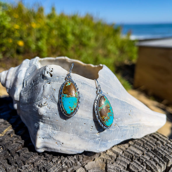 Boulder Turquoise Earrings