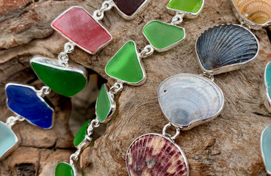 BT★Sterling: Treasures from the Sea | Signature Seaglass & Seashell Jewelry from Beach Treasures in Duck