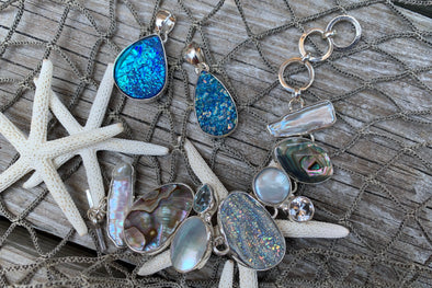 Shine On: Druzy Quartz Jewelry at Beach Treasures in Duck