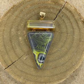 Charles Albert Alchemia Dichroic Glass Pendant