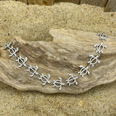 Turtle Honu Pavé Bracelet