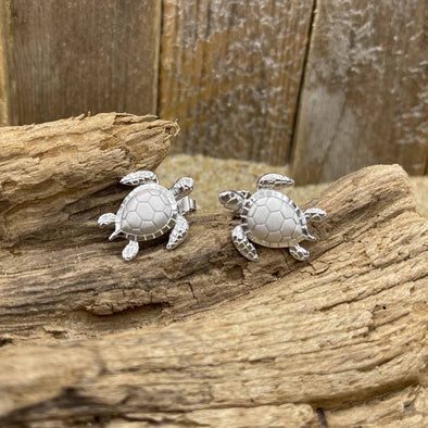 Turtle Post Earrings