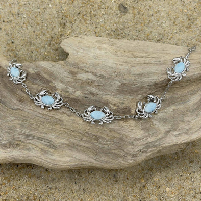 Alamea Larimar Blue Crab Bracelet - Main Image