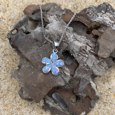 Alamea Opal Plumeria Necklace