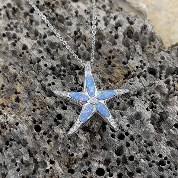 Alamea Opal Starfish Pendant