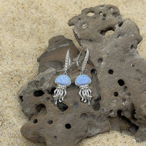 Alamea Opal Jellyfish Earrings