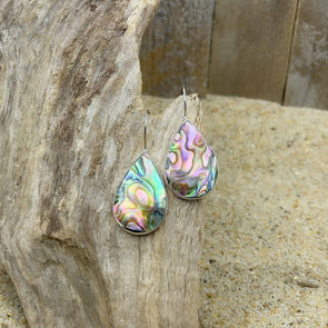 Abalone Teardrop Earrings