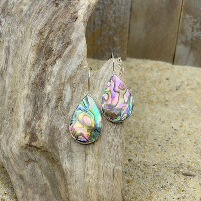 Abalone Teardrop Earrings