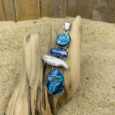 Abalone & Pearl Pendant