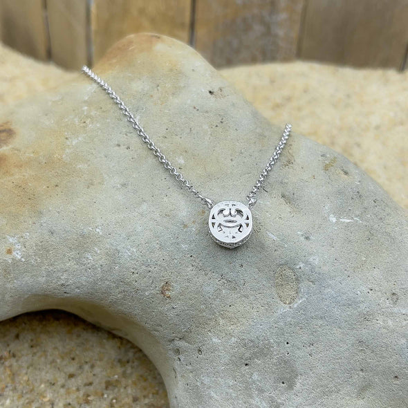 Small Blue Topaz Necklace