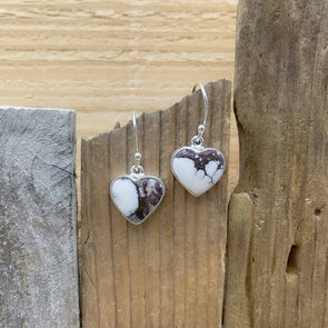 Appaloosa Heart Dangle Earrings