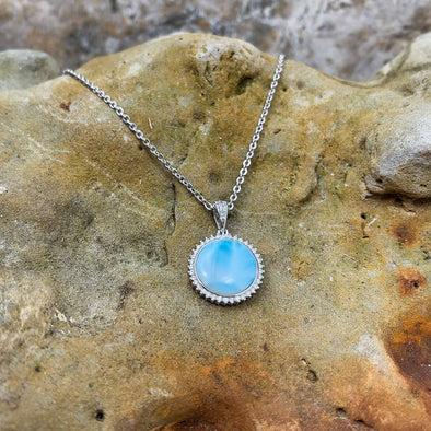 Alamea Larimar Circle Necklace