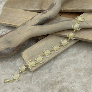 Alamea Gold Vermeil Turtle Bracelet
