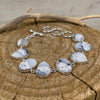 Dendritic Agate Teardrop & Ovals Bracelet