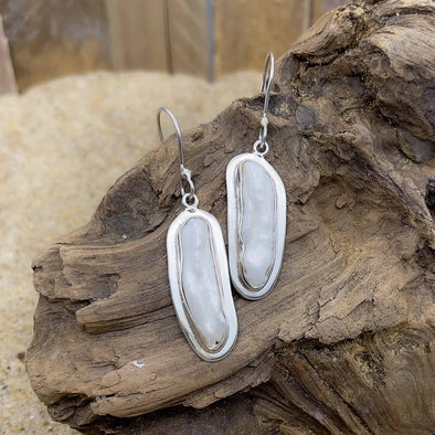 Biwa Pearl Earrings