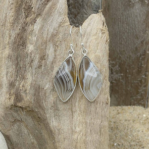 Botswana Agate Earrings