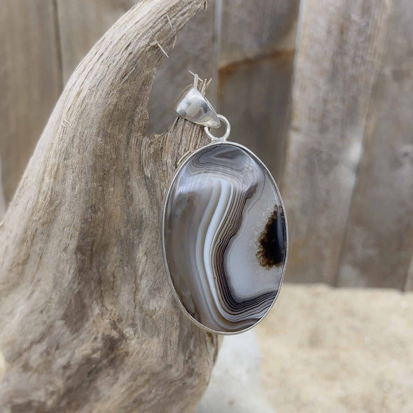 Botswana Agate Pendant