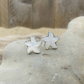 Charles Albert - Mother of Pearl Starfish Post Earrings