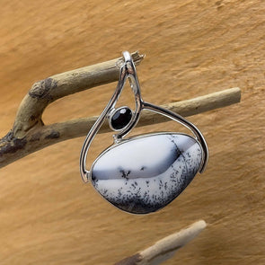 Dendritic Agate Artisan Pendant