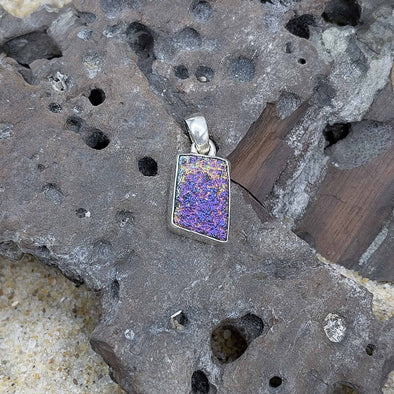 Titanium Rainbow Quartz Pendant