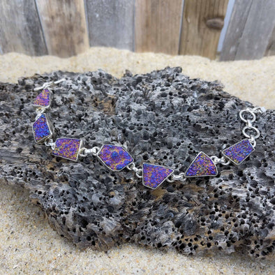 Titanium Rainbow Quartz Bracelet