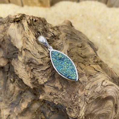 Turquoise Cat Eye Pendant