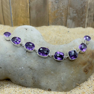 Purple Amethyst Bracelet