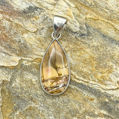 Red Creek Jasper Teardrop Pendant