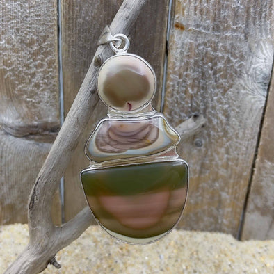 Imperial Jasper Triple Pendant