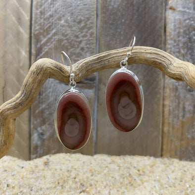 Imperial Jasper Ovals Earrings