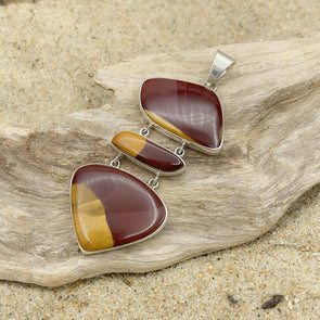 Mookite Triple Pendant