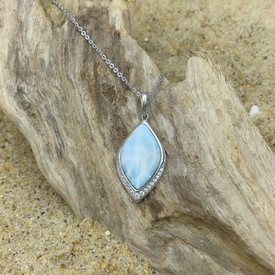 Alamea Larimar Cat Eye Necklace