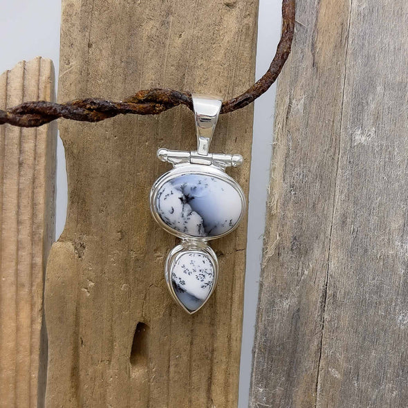 Dendritic Agate Pendant