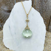 Green Amethyst Pendant