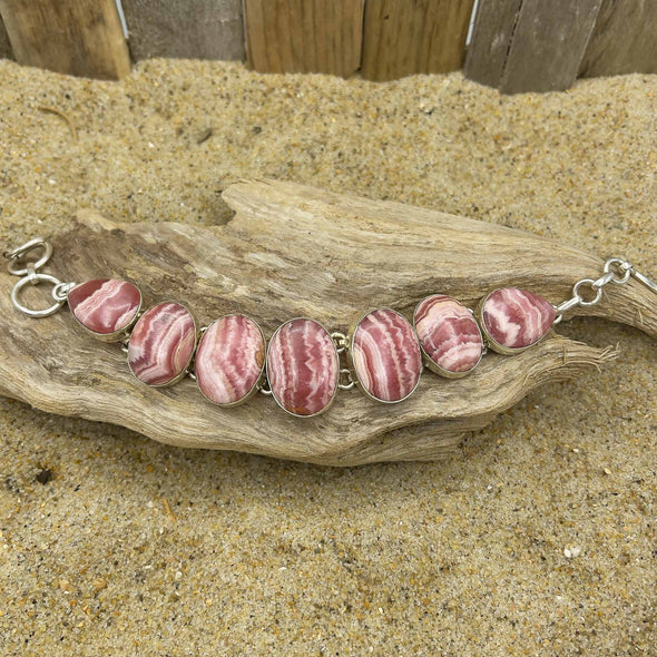 Large Rhodochrosite Bracelet