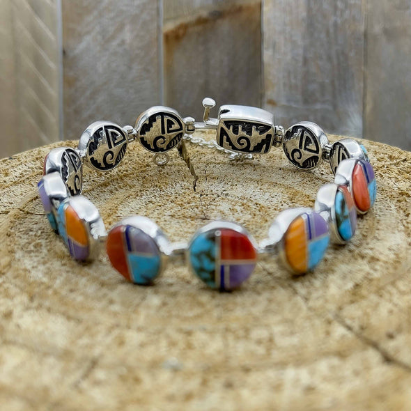 Native American Inlaid Bracelet