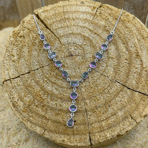 Mystic Topaz Shapes Necklace
