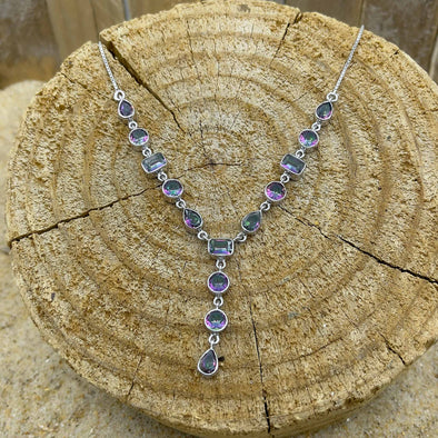 Mystic Topaz Shapes Necklace