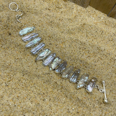 Pastel Biwa Pearl Bracelet