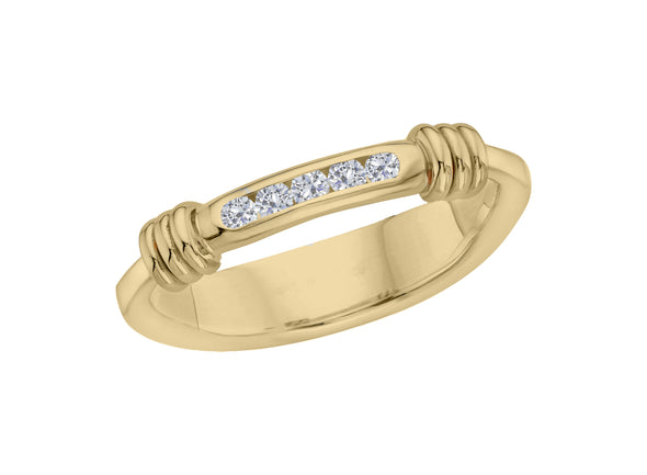 E. L. Designs Diamond Signature Ring