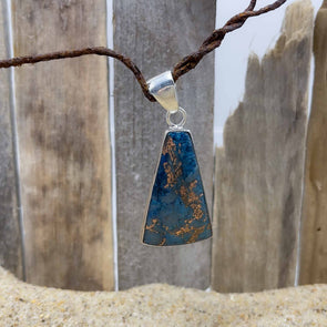 Turquoise and Copper Pendant