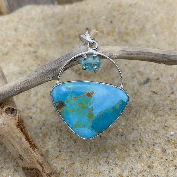 Turquoise and Gemstone Pendant