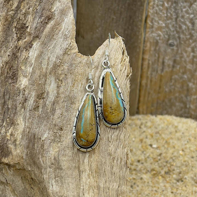 Turquoise Teardrop Earrings