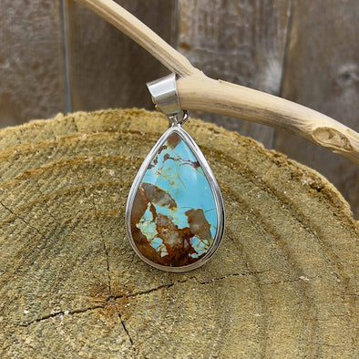 Turquoise Teardrop Pendant