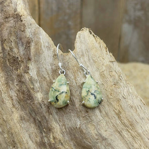 Mariposite Teardrop Earrings
