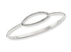 E. L. Designs Textured Oval Bracelet | Ed Levin Designer Jewelry