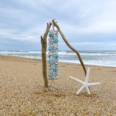Natural Blue Topaz Bracelets Color Gemstone Bracelet Fashion Women Bracelet  for Student Girl Mother Birthday Gift - AliExpress