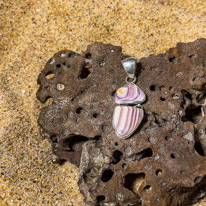 Beach Treasures Wampum Pendant | BT☆Sterling®