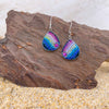 Artisan Handset Crystals Rainbow Teardrop Earrings