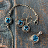 Indiri Fair Trade Blue Topaz Bracelet - BEACH TREASURES ONLINE